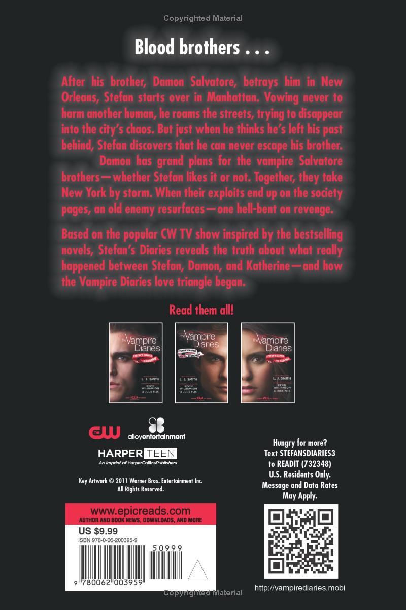 The Vampire Diaries: Stefan's Diaries #3 by L. J. Smith