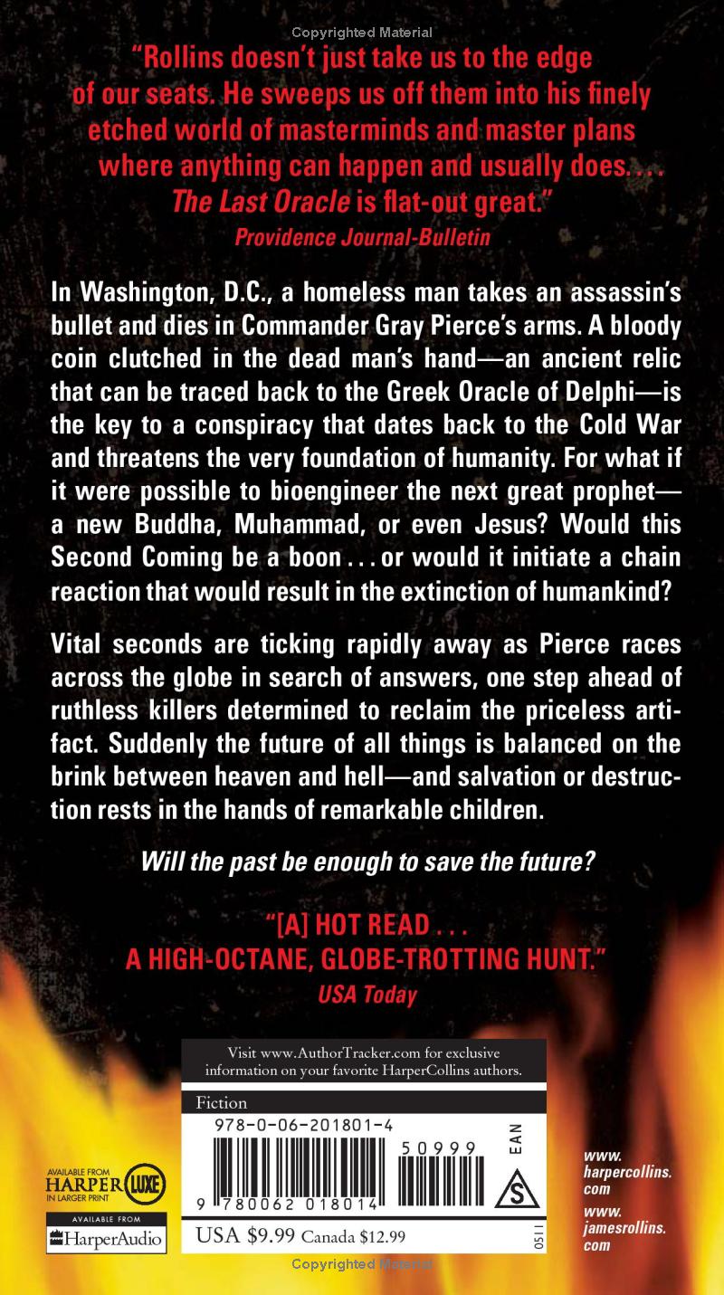 The Last Oracle by James Rollins