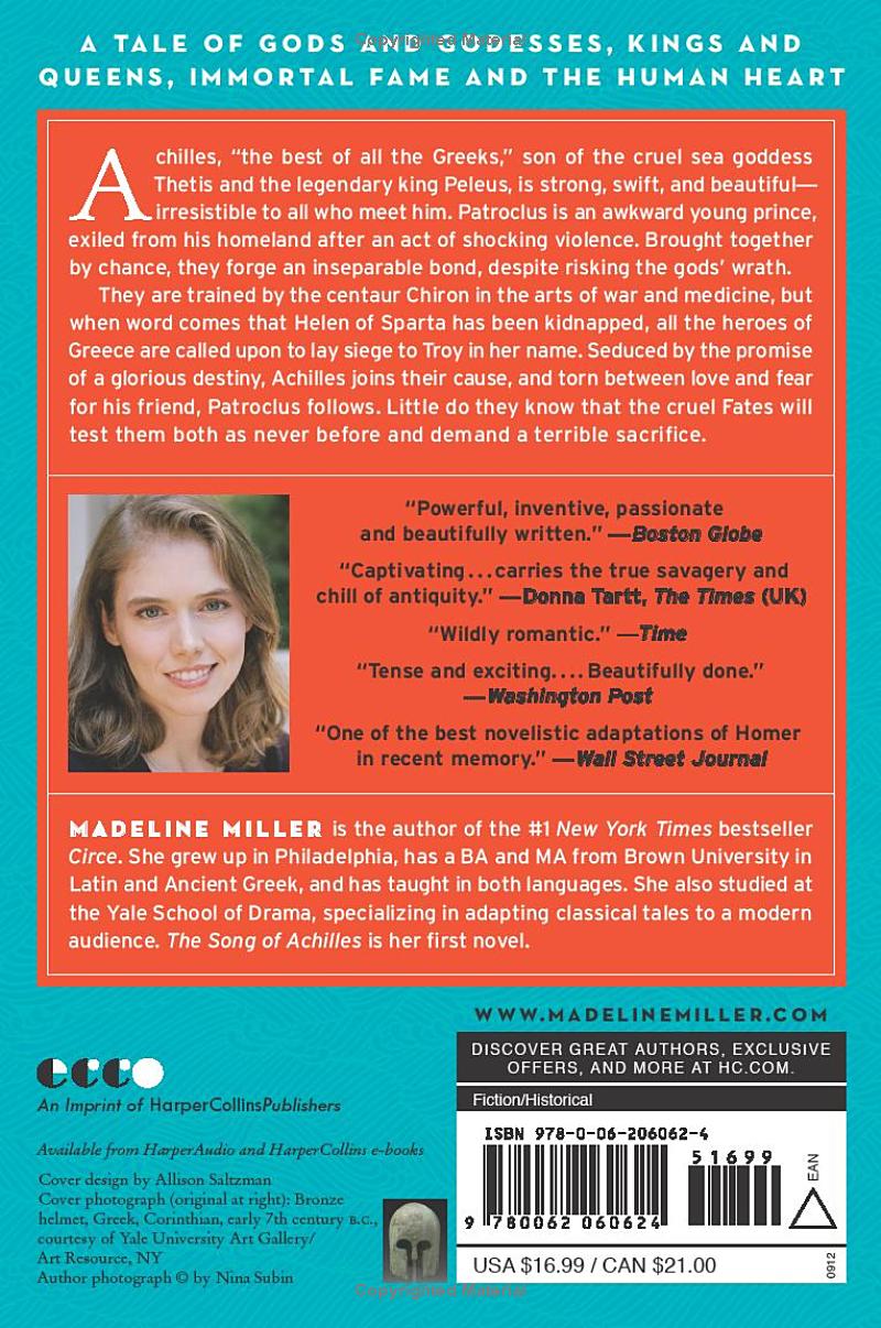 Song of Achilles by Madeline Miller