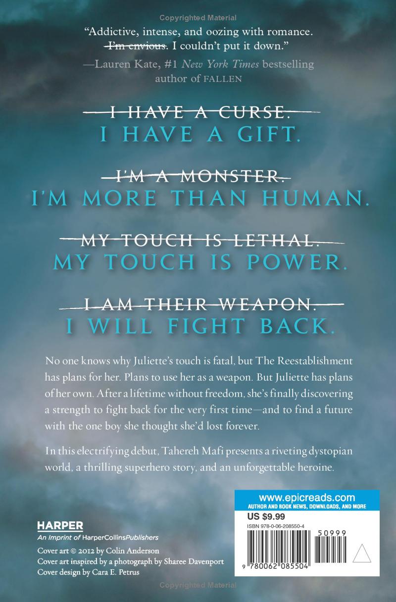 Tahereh Mafi Shatter Me