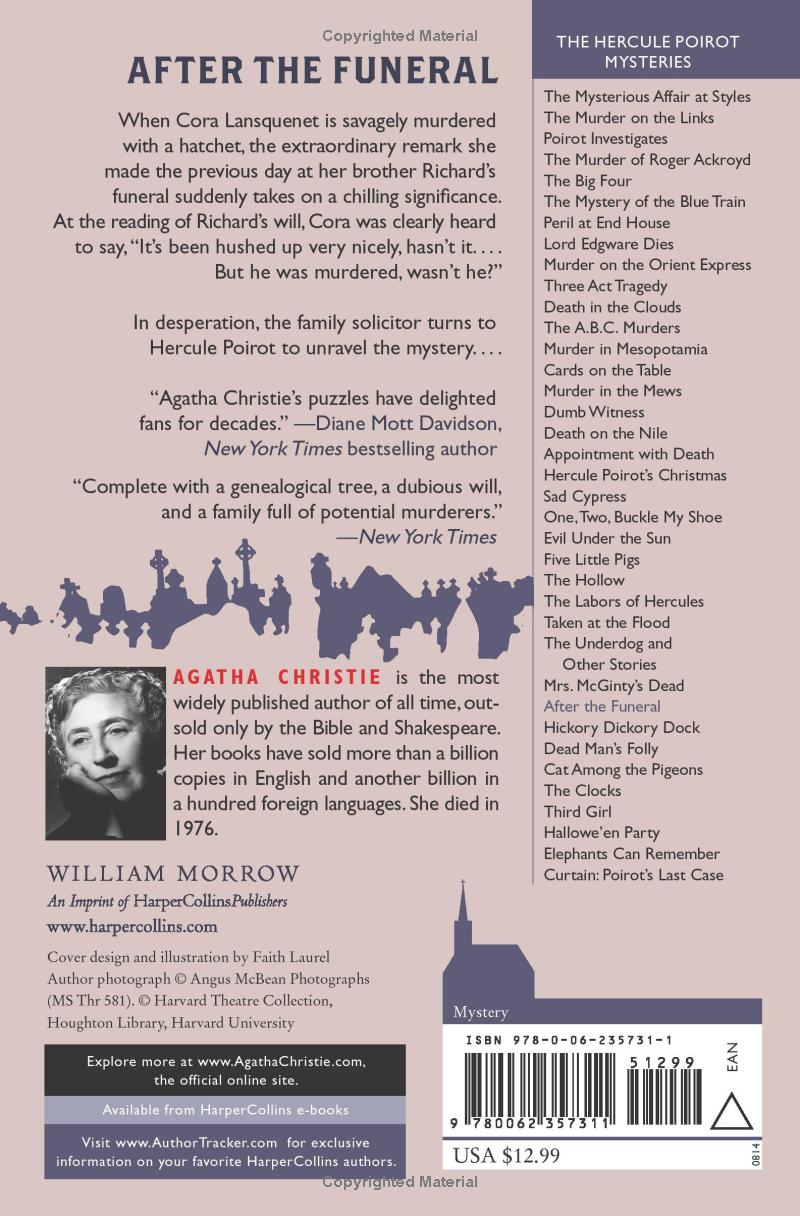 After the Funeral by Agatha Christie