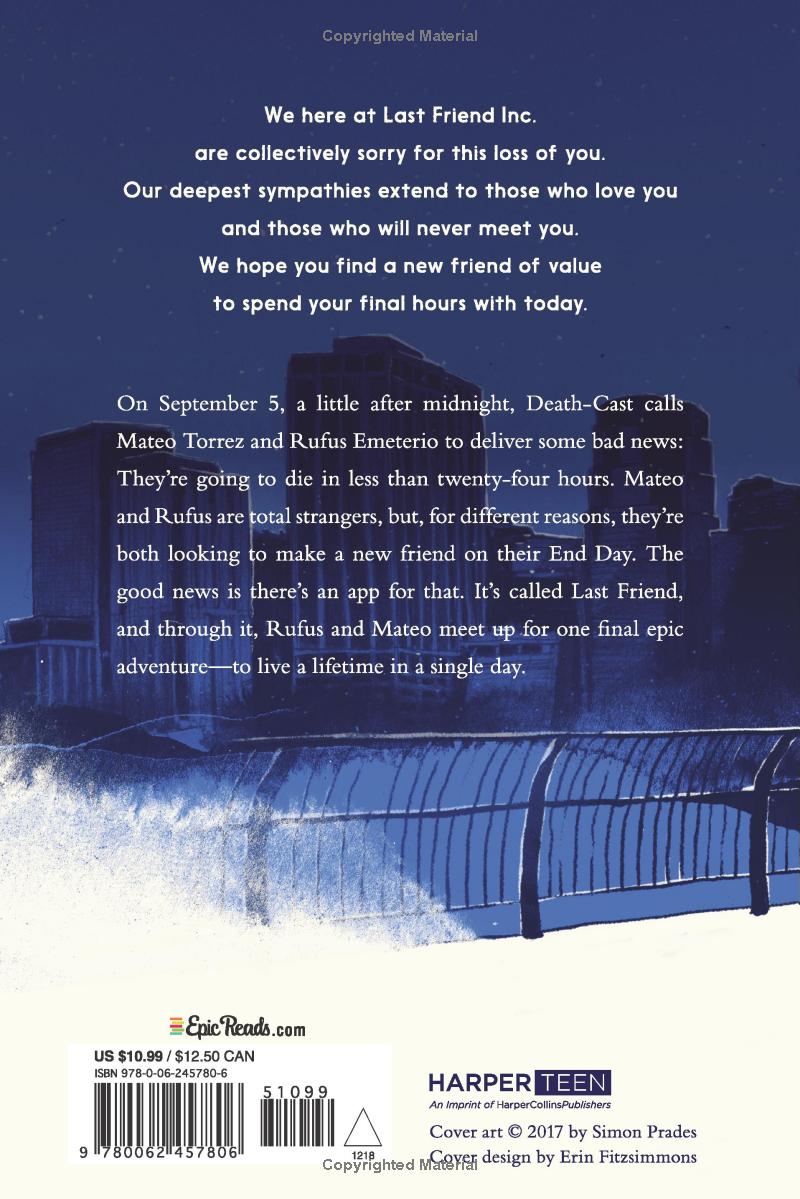 They Both Die at the End by Adam Silvera