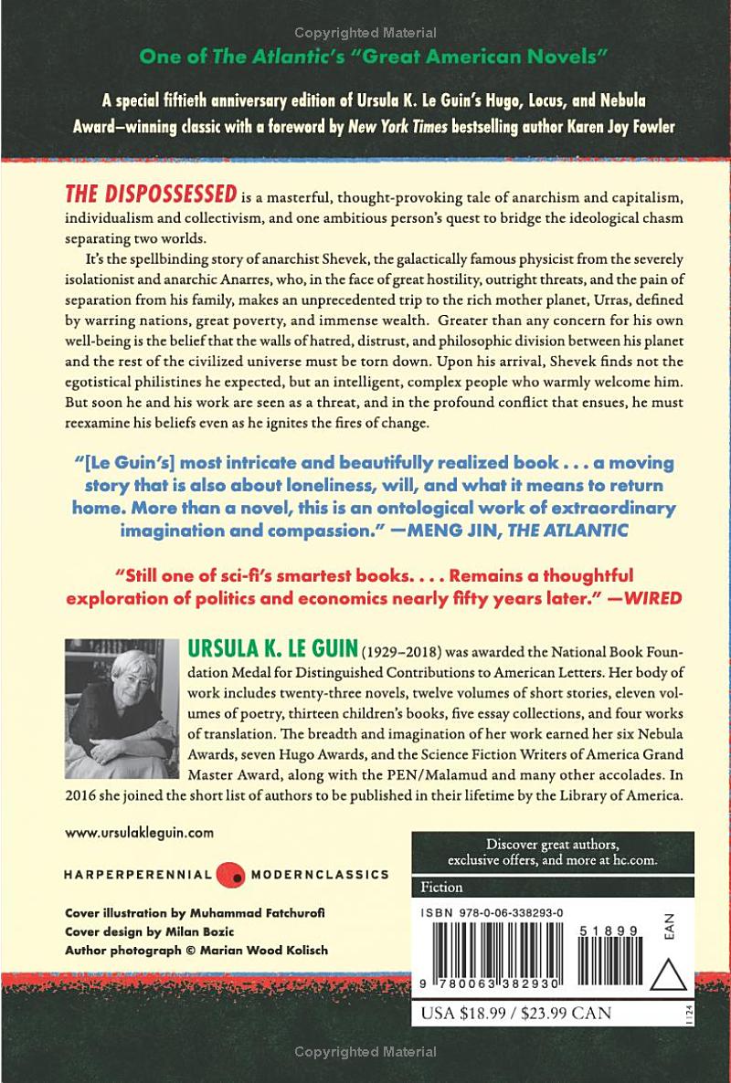 The Dispossessed by Ursula K. Le Guin