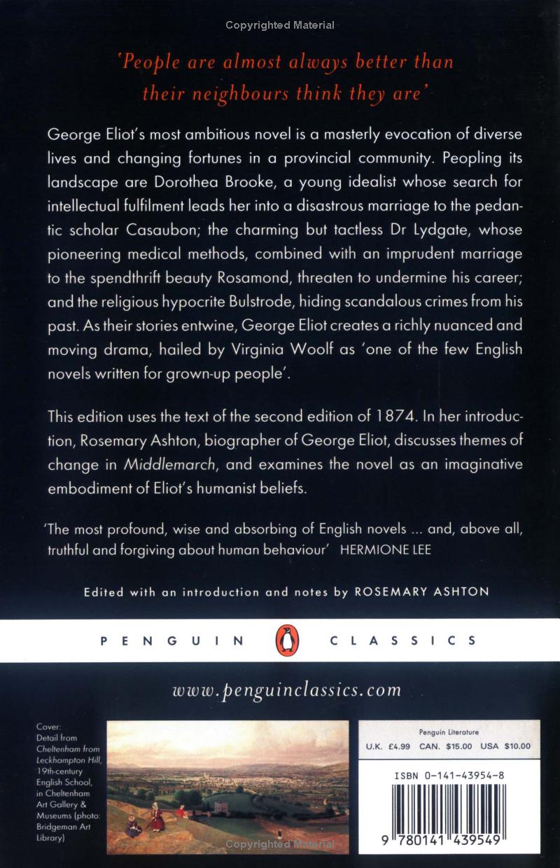 Middlemarch by George Eliot