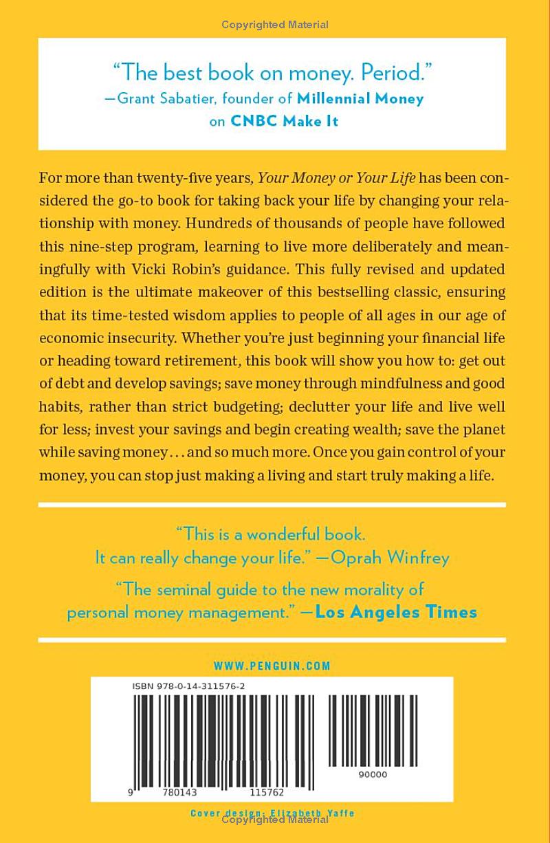 Your Money or Your Life by Vicki Robin