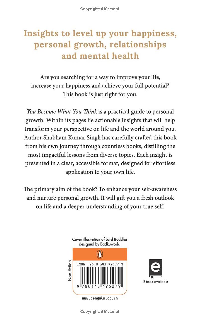 You Become What You Think by Shubham Kumar Singh