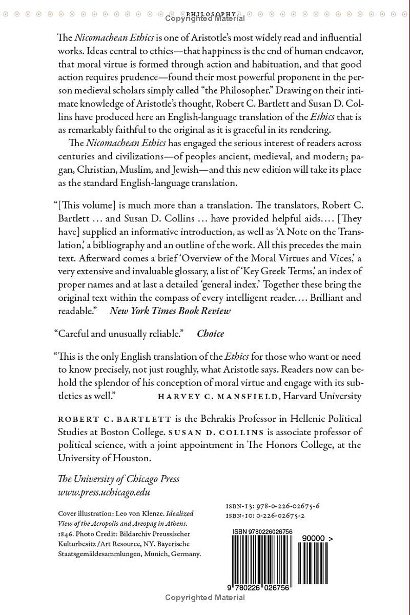 Nicomachean Ethics by Aristotle