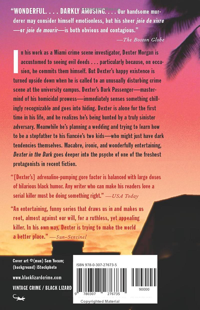 Dexter in the Dark by Jeff Lindsa