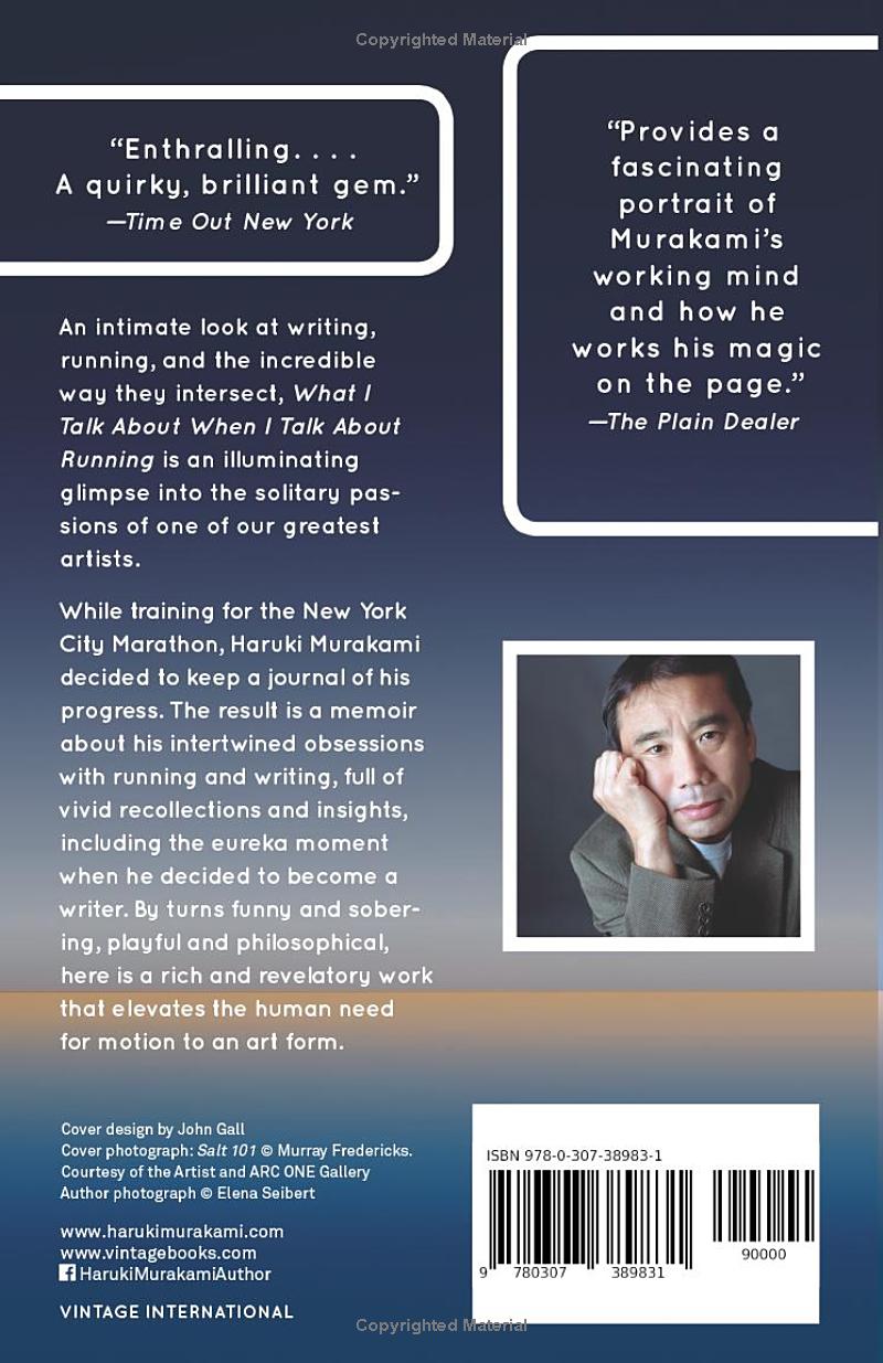 What I Talk About When I Talk About Running by Haruki Murakam