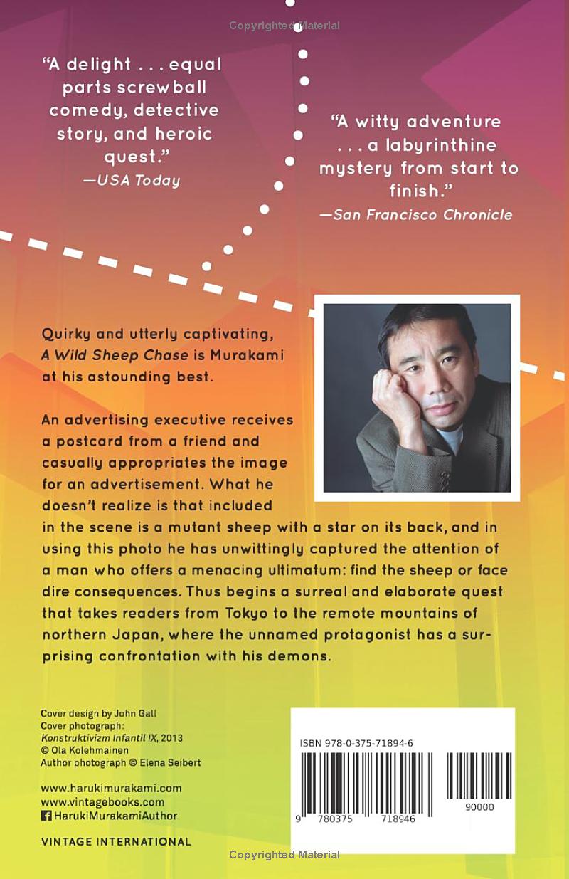 A Wild Sheep Chase by Haruki Murakami