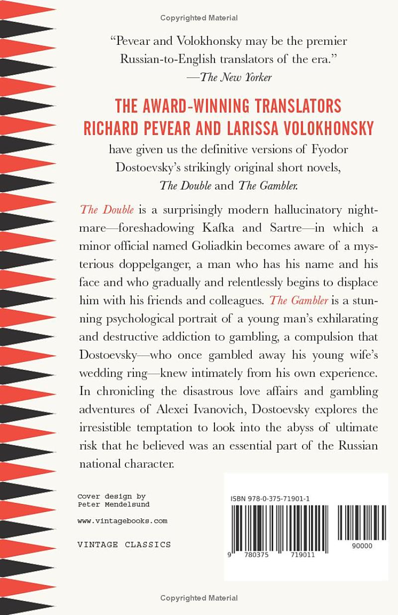 The Double by Fyodor Dostoevsky