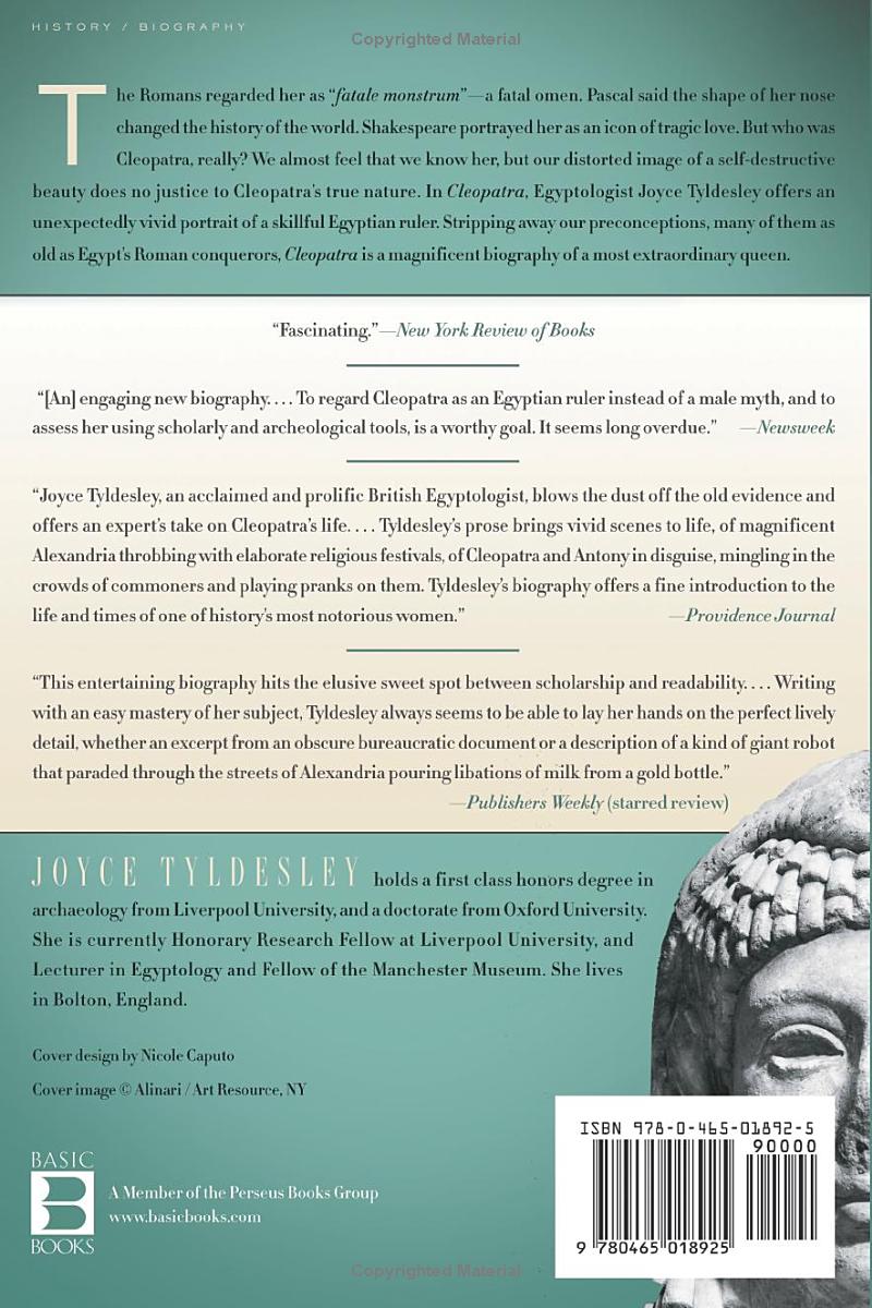 Cleopatra Last Queen of Egypt by Joyce Tyldesley