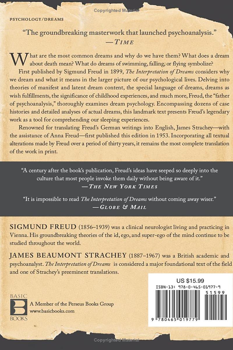The Interpretation of Dreams by Sigmund Freud
