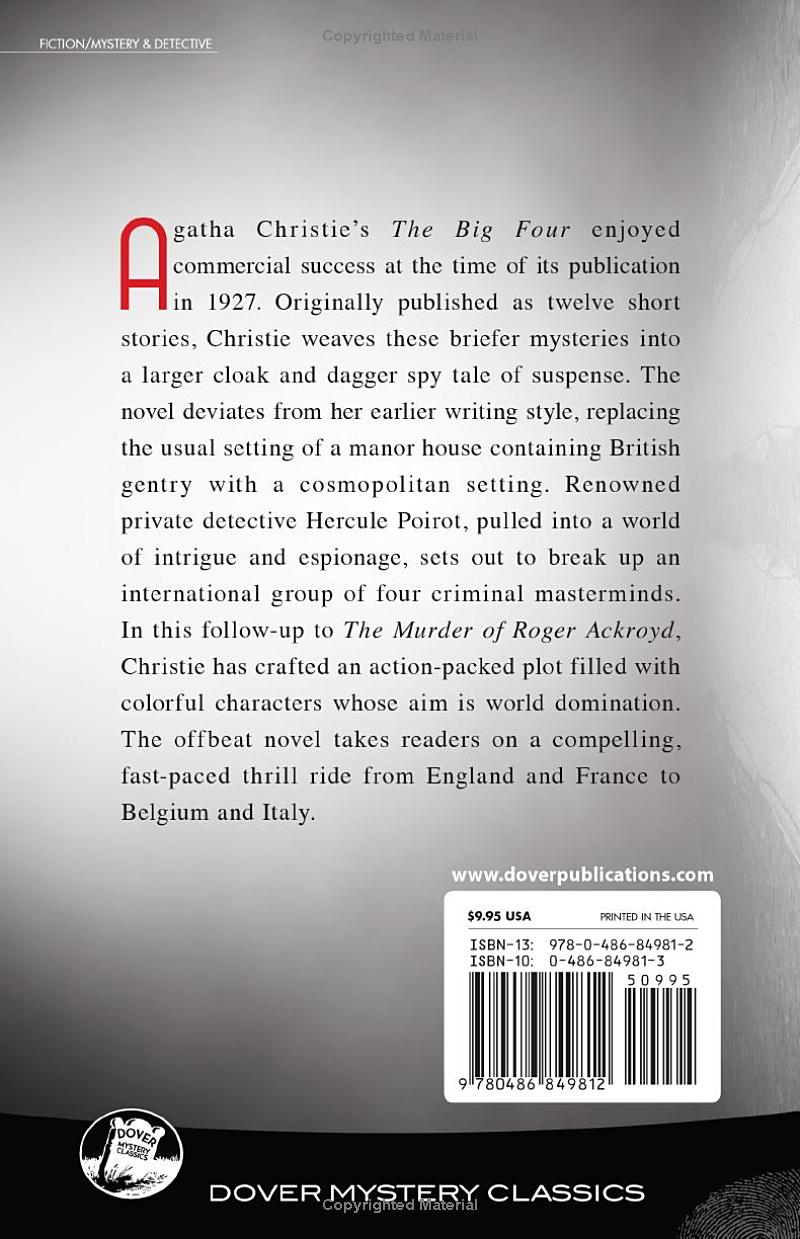 The Big Four by Agatha Christie