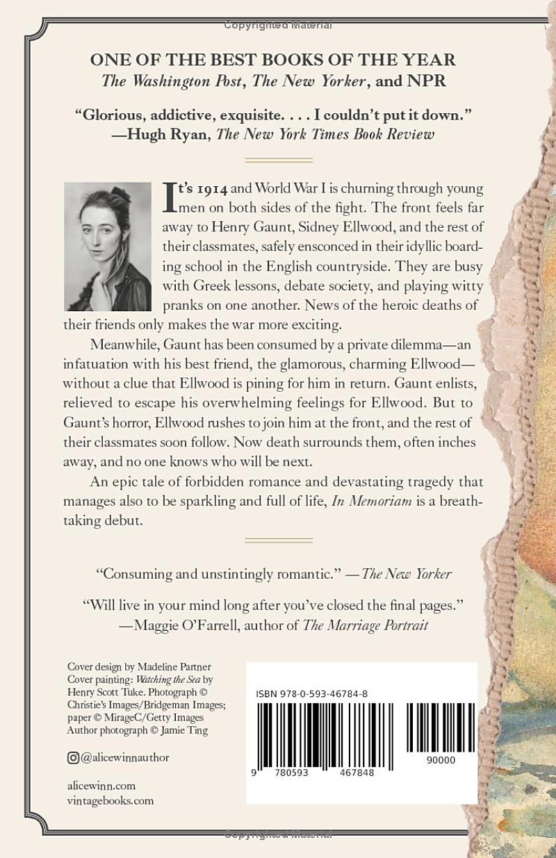 In Memoriam by Alice Winn