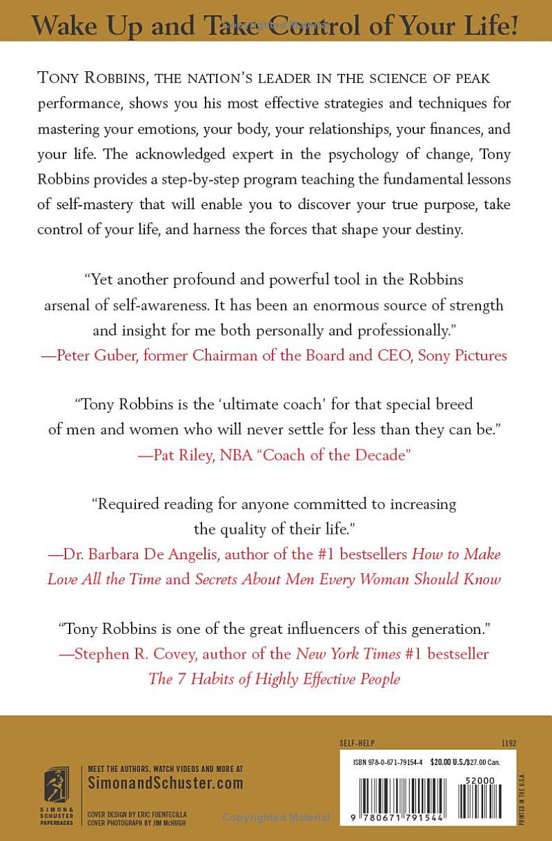 Awaken the Giant Within by Tony Robbins