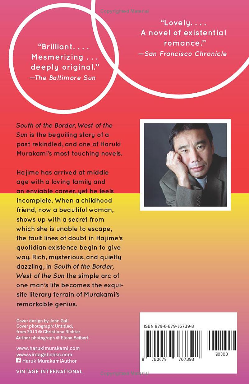 South of the Border West of the Sun by Haruki Murakami