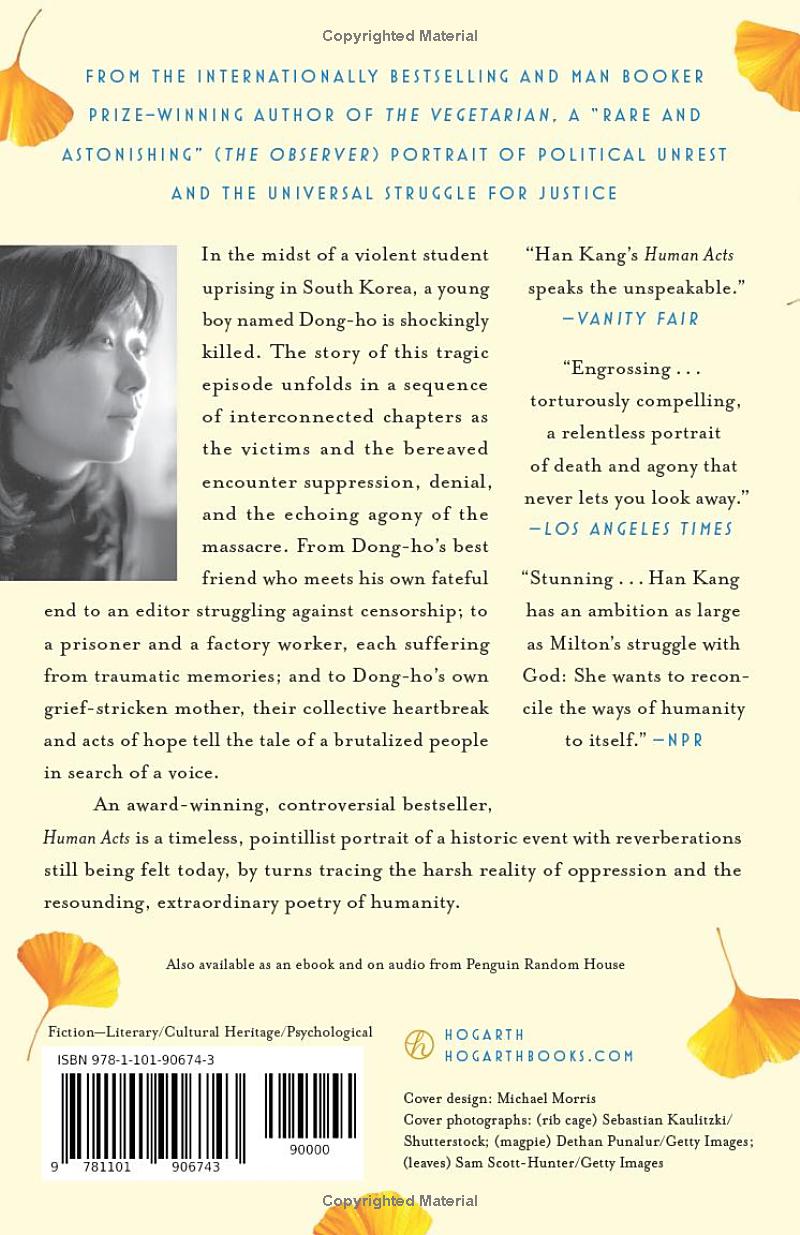 Human Acts by Han Kang