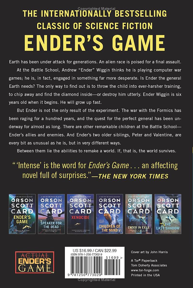 Ender's Game by Orson Scott Card