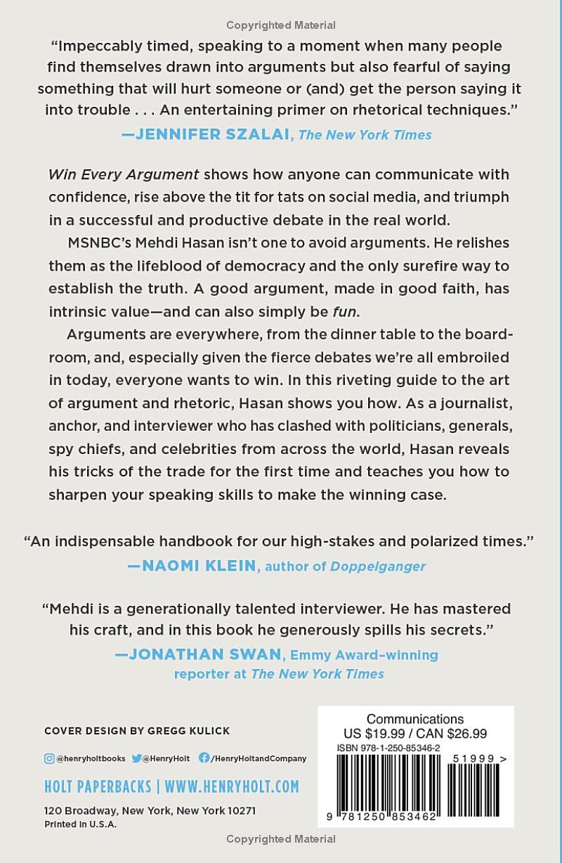 Win Every Argument by Mehdi Hasan