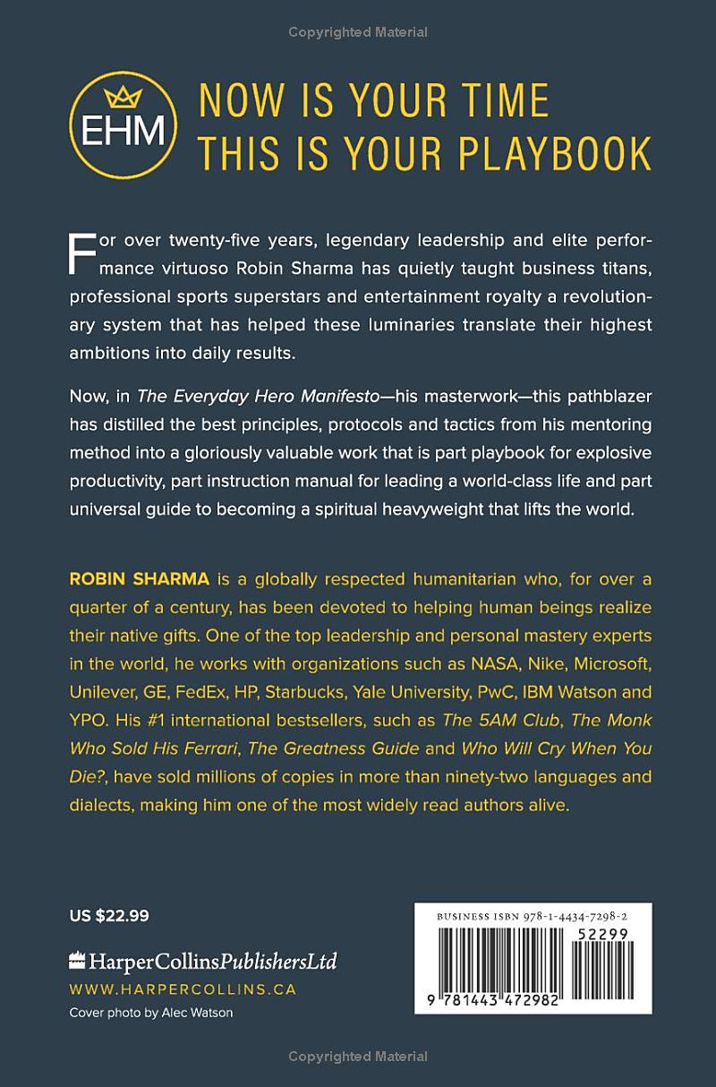 The Everyday Hero Manifesto by Robin Sharma