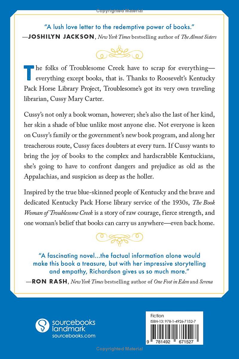 The Book Woman of Troublesome Creek by Kim Michele Richardson