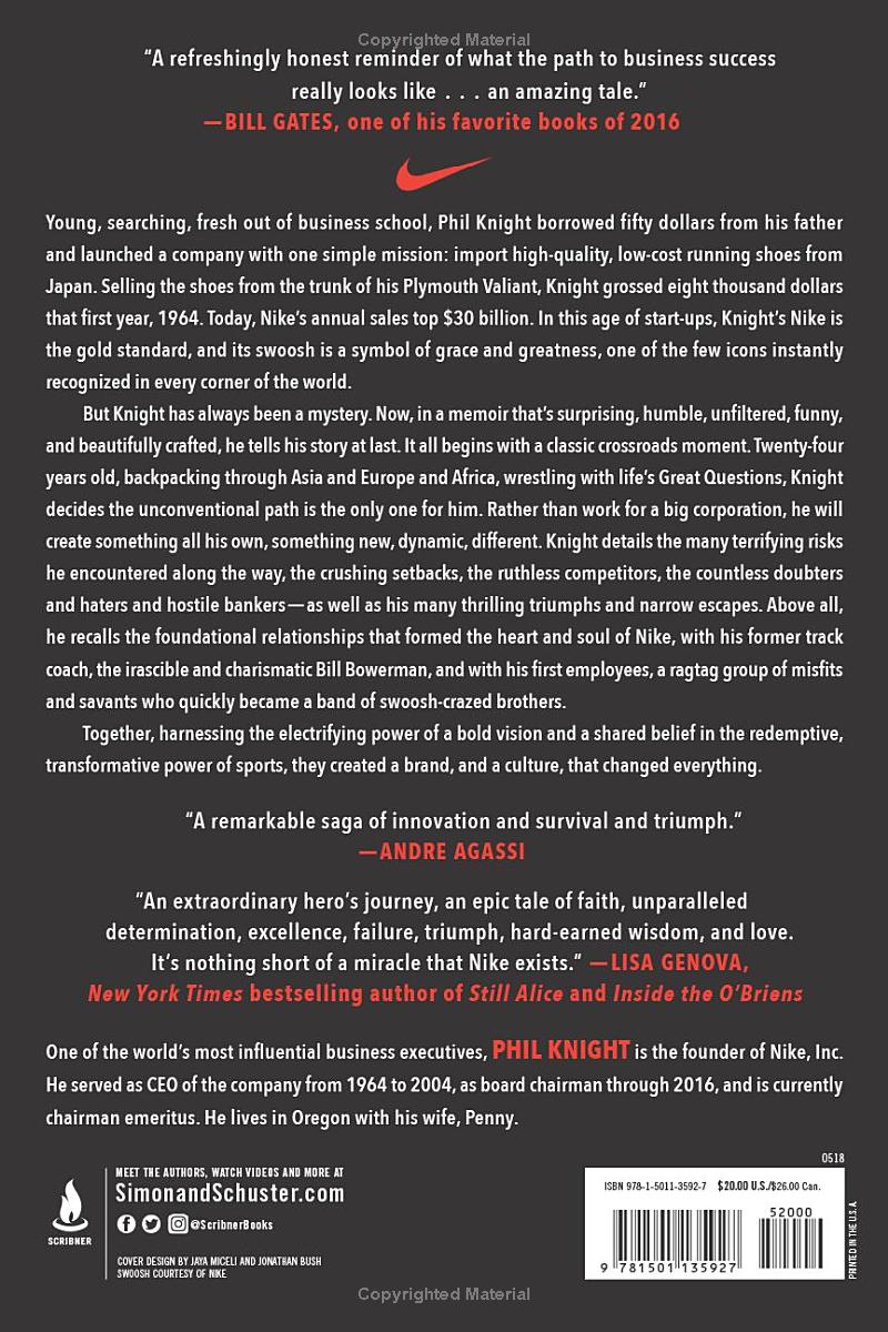 Shoe Dog by Phil Knight