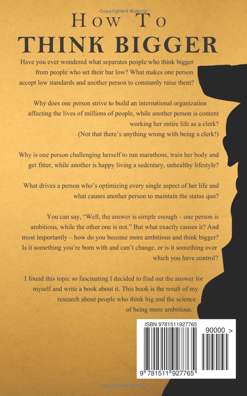 How to Think Bigger by Martin Meadows