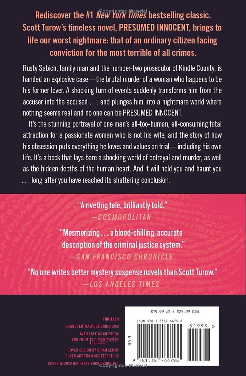 Presumed Innocent by Scott Turow