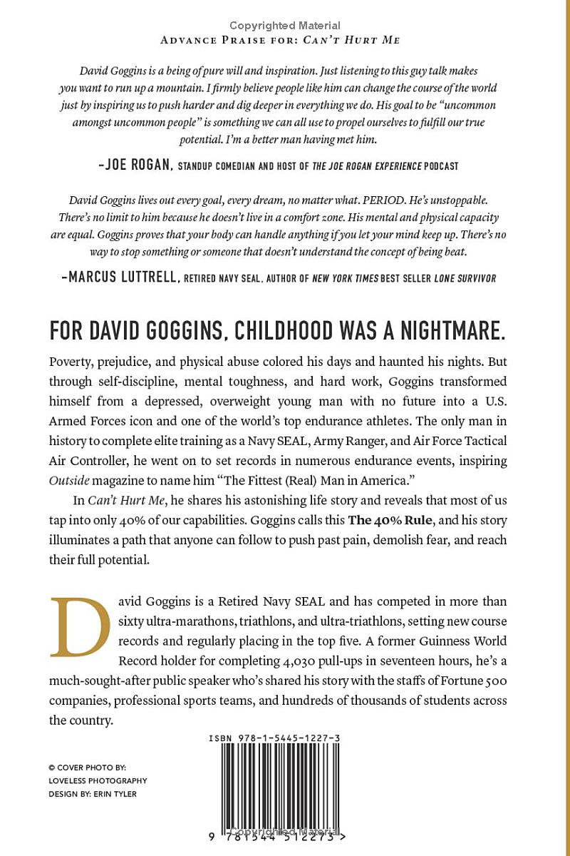 Can't Hurt Me by David Goggins