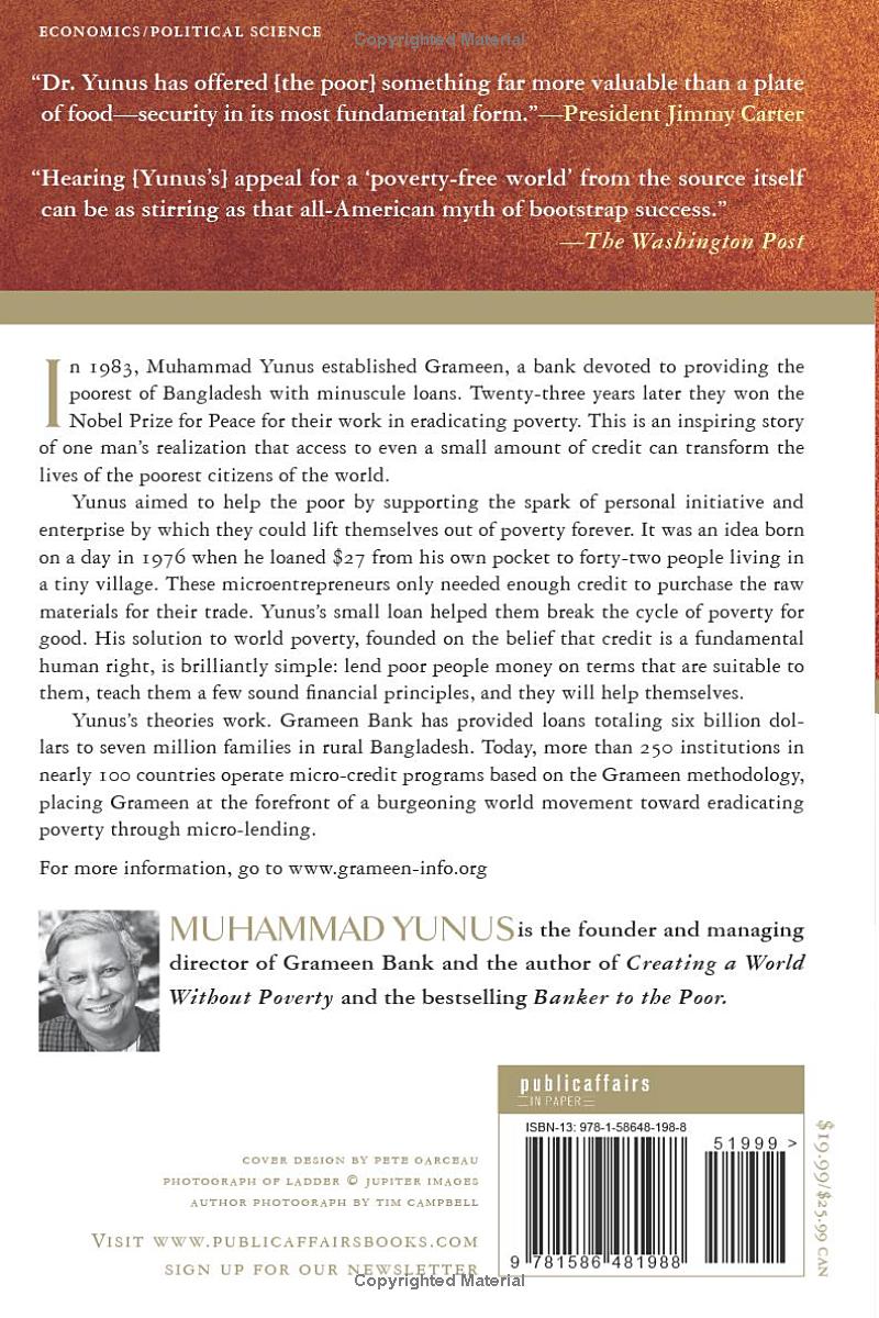 Banker to the Poor by Mohammad Yunus