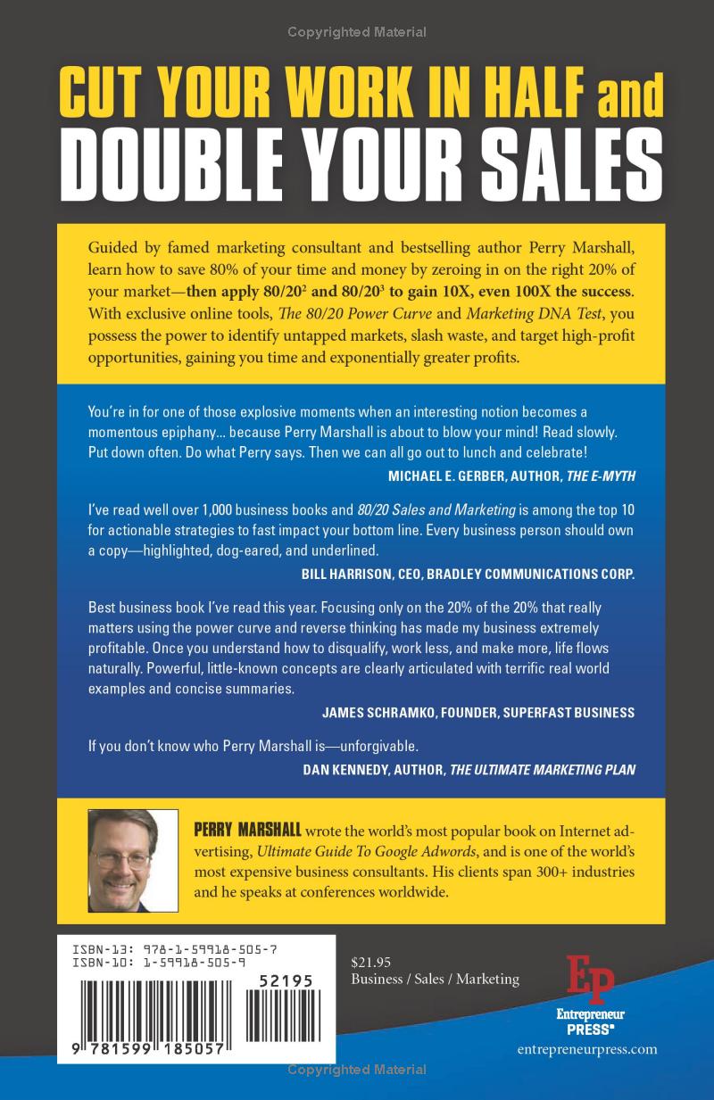 80/20 Sales and Marketing by Perry Marshall