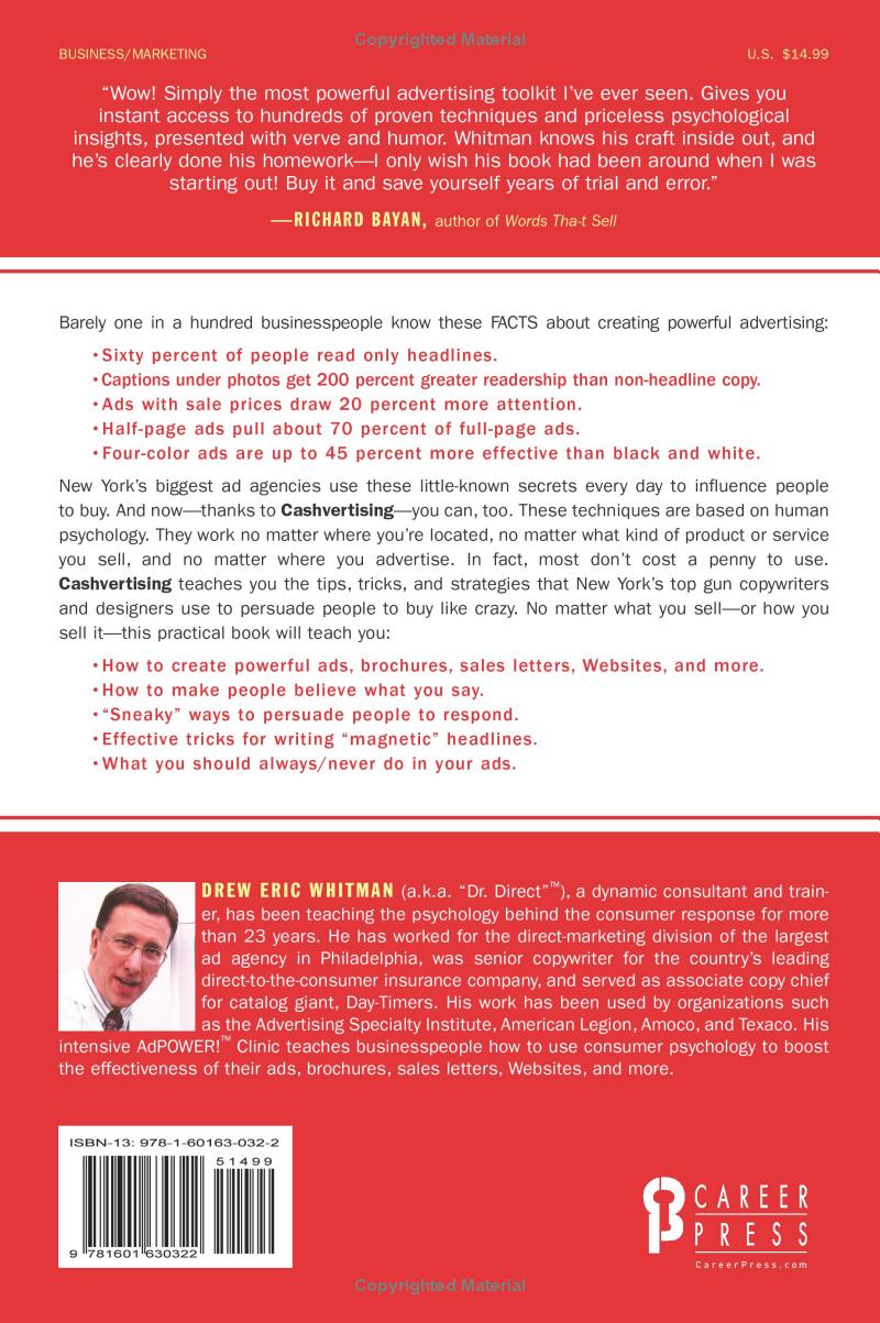 Cashvertising by Drew Eric Whitman