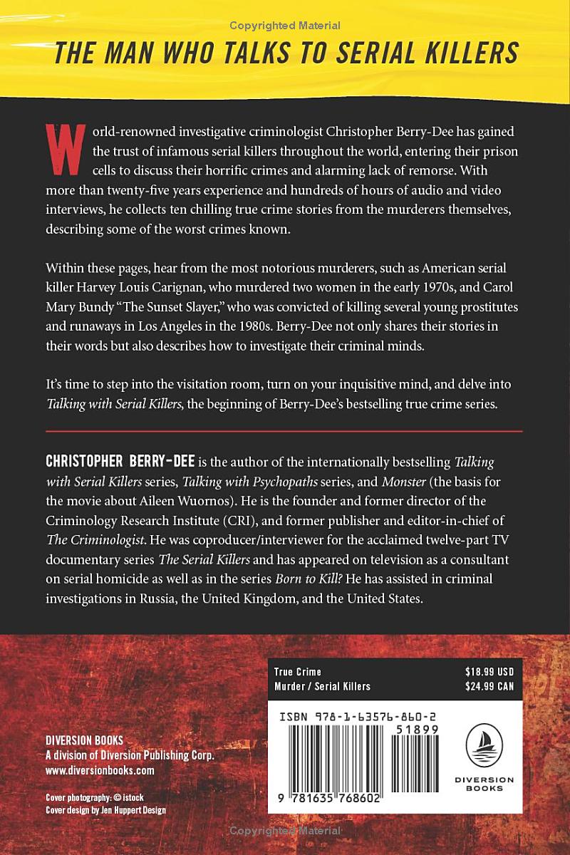 Talking with Serial Killers by Christopher Berry-Dee