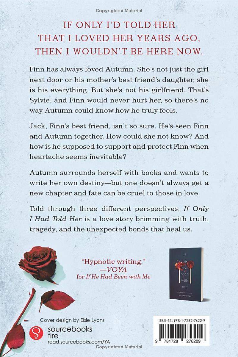 If Only I Had Told Her by Laura Nowlin