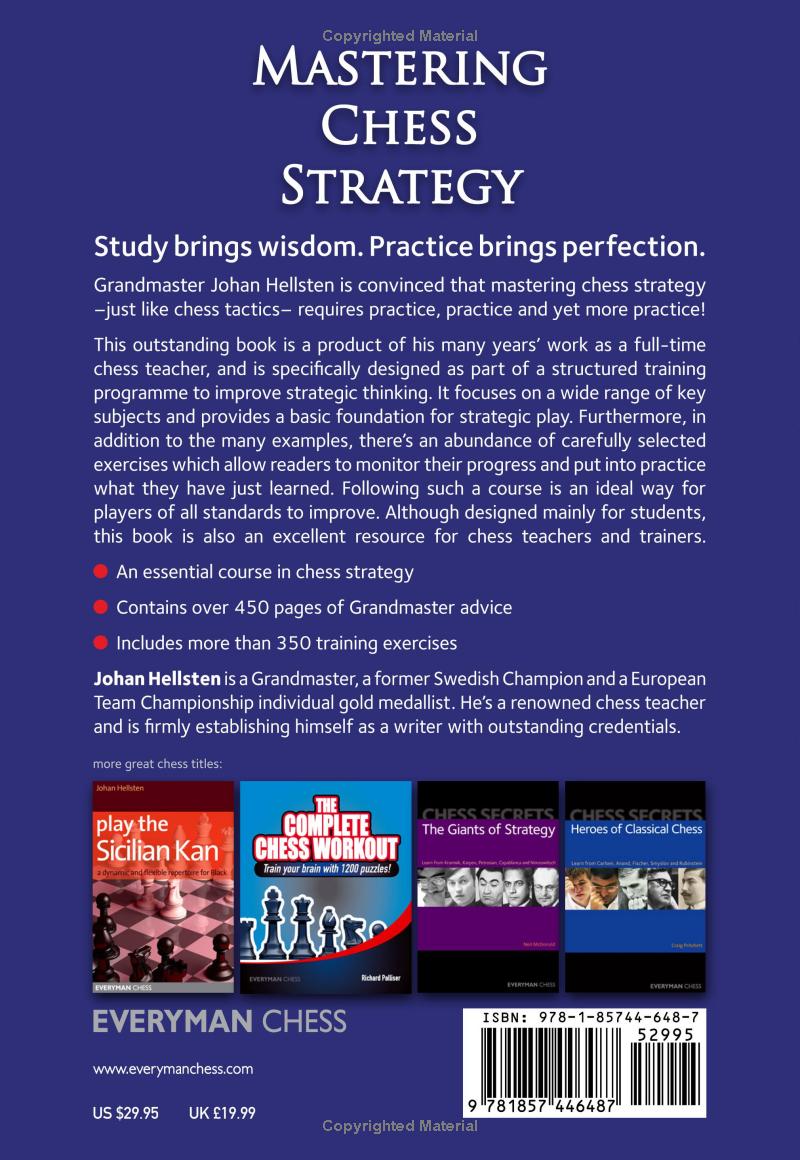Mastering Chess Strategy by Johan Hellsten