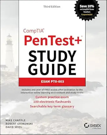 CompTIA PenTest+ Study Guide
by Mike Chapple