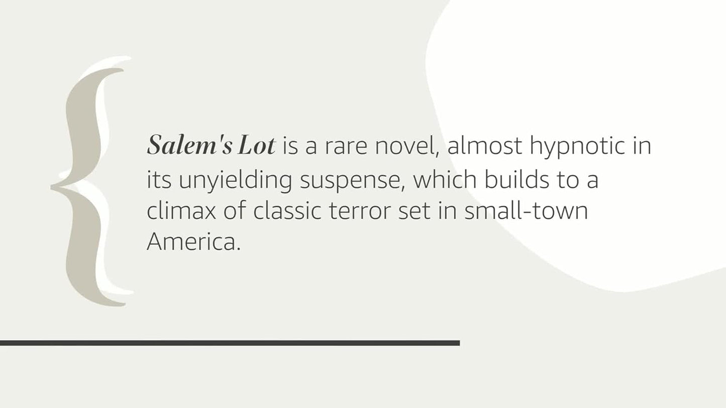 'Salem's Lot by Stephen King