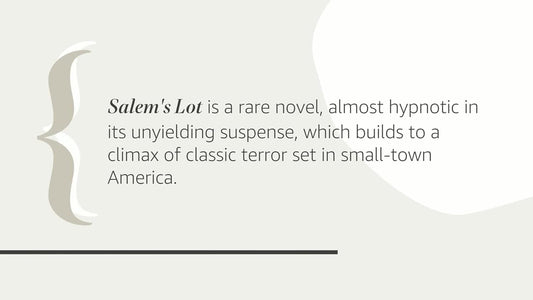 'Salem's Lot by Stephen King