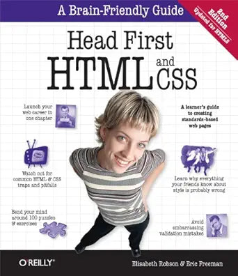 Head First HTML and CSS
by Elisabeth Robson