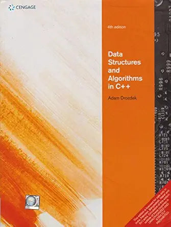 Cengage India Data Structures and Algorithms in C++
by Drozdek