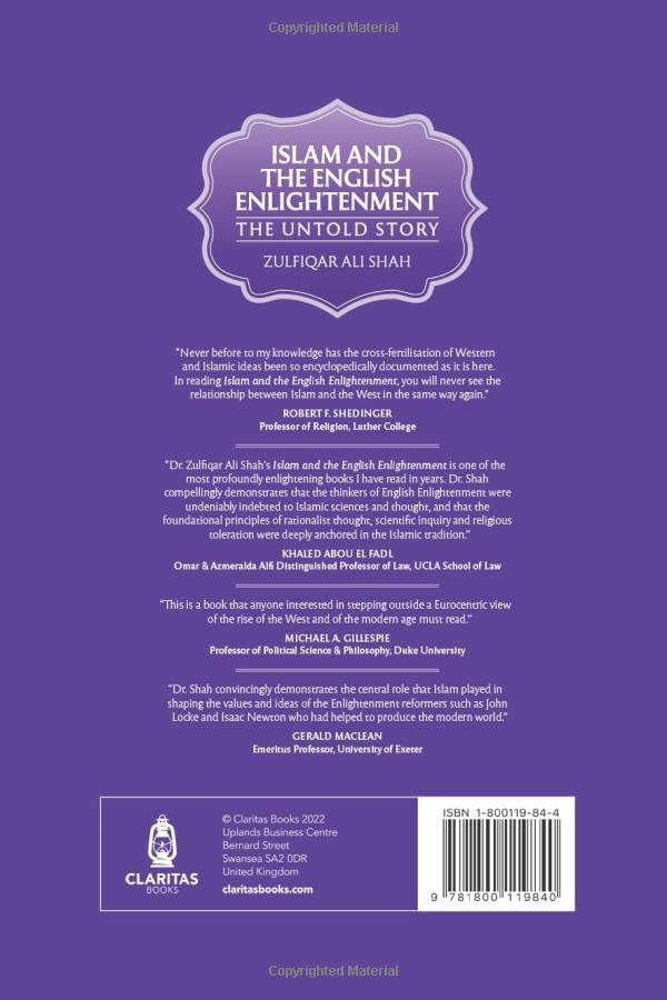 Islam and The English Enlightenment by Zulfiqar Ali Shah