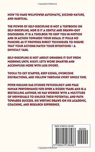 The Power of Self-Discipline by Peter Hollins