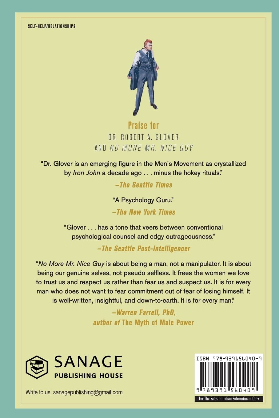 No More Mr Nice Guy by Dr. Robert A. Glover