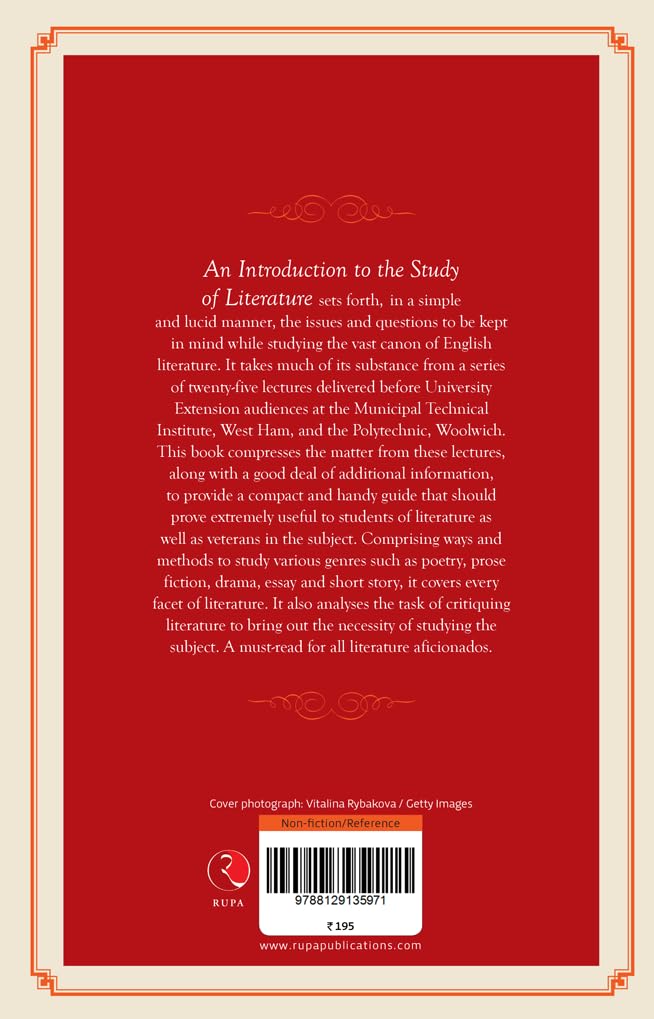 An Introduction to the Study of Literature by William Henry Hudson