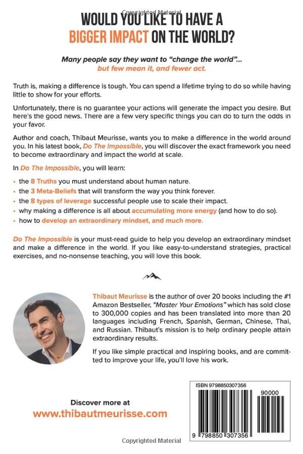 Do The Impossible by Thibaut Meurisse