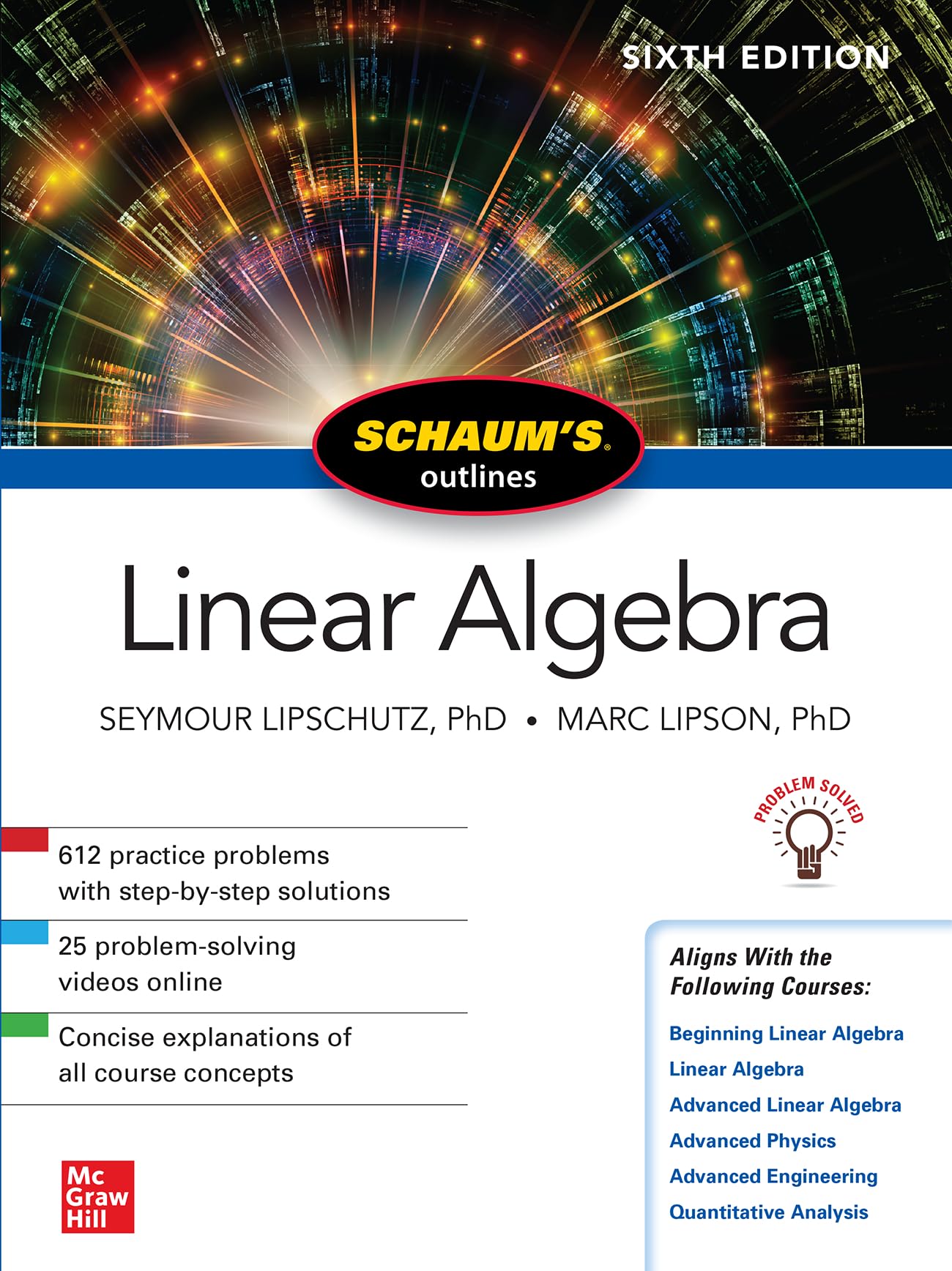 Schaum's Outline of Linear Algebra
by Seymour LIPSCHUTZ