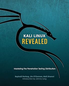 Kali Linux Revealed
by Raphael Hertzog