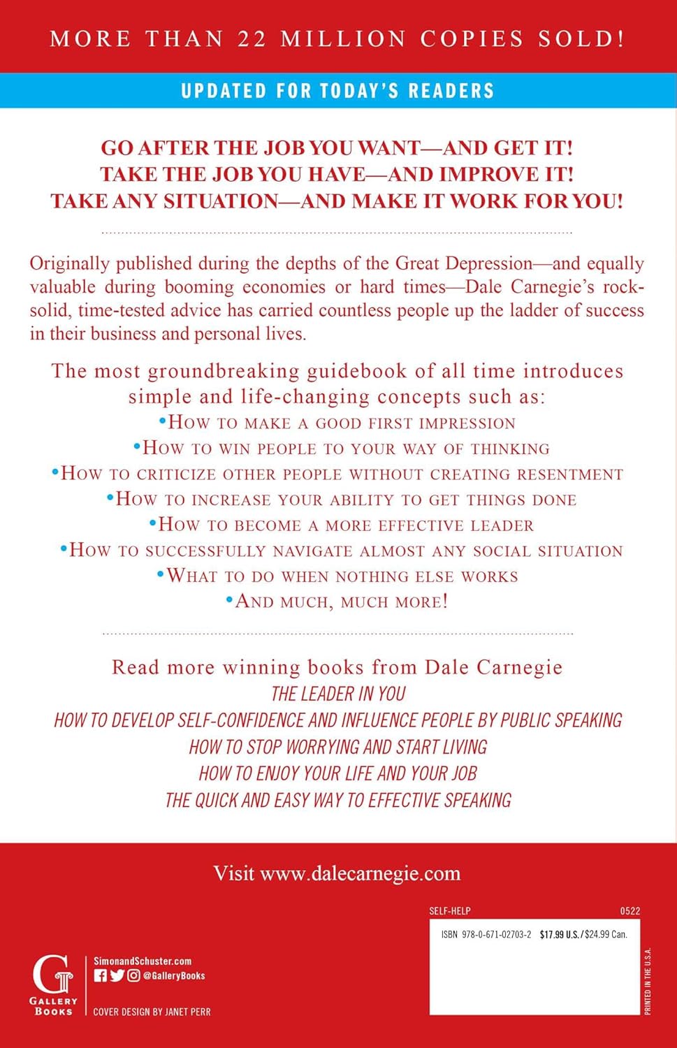 How to Win Friends & Influence People by Dale Carnegie