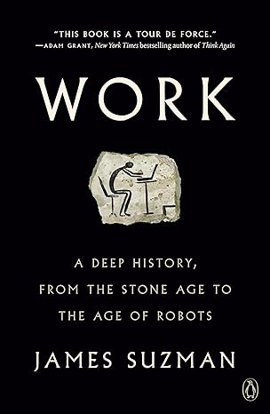 Work: A Deep History, from the Stone Age to the Age of Robots 
by James Suzman